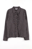 Annie Check Frill Shirt