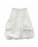 BALLOON CARGO STRING SKIRT