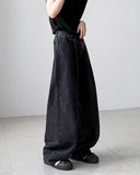 Oboe Pintuck Wide Denim