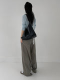 Hug Cotton Long Wide Pants