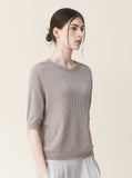 [Premium] Whole Garment Rosa Ribbed Round Knit
