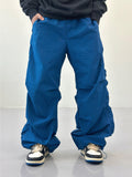 Crunch Side Shirring Pants