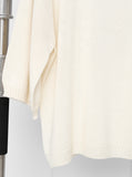 [Premium] Zenda Whole Garment Round Knit