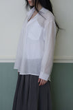 Fory Summer See-Through Shirt