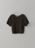 [Premium] Whole Garment Round Vert Short Sleeve Knit