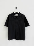 SS Cooling Open Collar Half Shirt