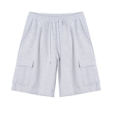 Two-Tuck Bermuda Cargo Sweatpants