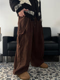 Corduroy Cargo Balloon Banding Pants