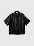 Brick Glossy Short Sleeve Overshirt