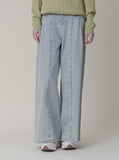 Denim Wide Pants