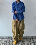 Vintage Washed Cargo Banding Pants