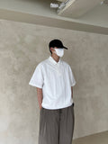 Nylon String Collar Anorak