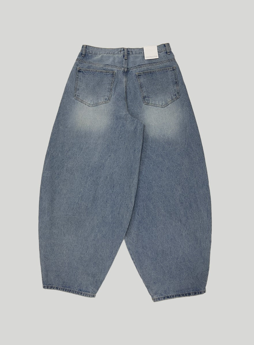 【KOOLOSET】Kuro Balloon Wide Denim KOOLOSET (クロゼット) - クロバルーンワイドデニム / Kuro