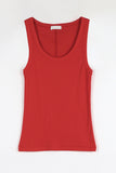 Line ribbed sleeveless