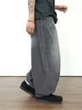Trill balloon denim pants