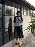 Vintage Washing Bermuda Denim