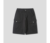 Rev Deep Dyeing Cargo Bermuda Pants