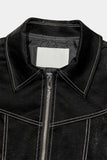 Force Stitch Leather Jacket