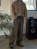 Sand Domingo Wide Denim