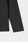 Kiden diagonal button henley neck sleeve