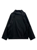Cross high neck anorak JK