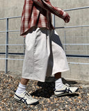 Mood Deep Tuck Bermuda Denim