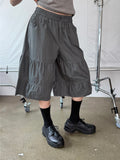FRILL BERMUDA PANTS