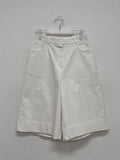 Nuel Cotton Bermuda Wide Pants
