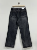 Milk Washed Gray Denim
