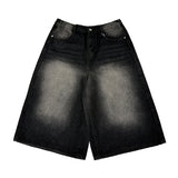 Celeb Wide Bermuda Denim