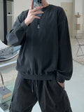 Pigment Waffle Over Sweatshirt