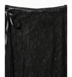 LACE WRAP SKIRT