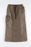 Dirk color matching long skirt