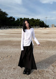 FORMED DRAPE SKIRT