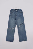 twisted denim