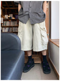 Bear Pigment Cargo Bermuda Pants