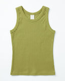 RIB LAYERED SLEEVELESS