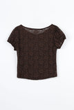 Rosy puff T-shirt