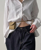 [2way!] Coin suede belt bag