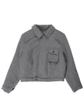 POCKET WOOL JACKET