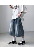 Liquid Snap Bermuda Denim