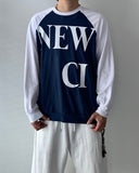 New York Raglan Long Sleeve