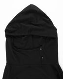 BUTTON SNAP HOOD