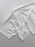 Hope Unbalanced Collar Blouse