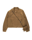 SUEDE MOTO JACKET