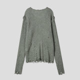 Hidden Punk Damage Knit