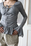 Hush Frill Blouse Tee