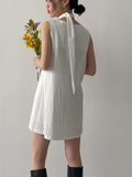 [TieSET] Luna Sleeveless Mini One Piece