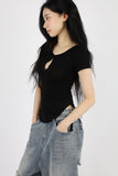 Roy Front Hole T-Shirt