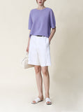 [Premium] Whole Garment Miru Short Sleeve Knitwear